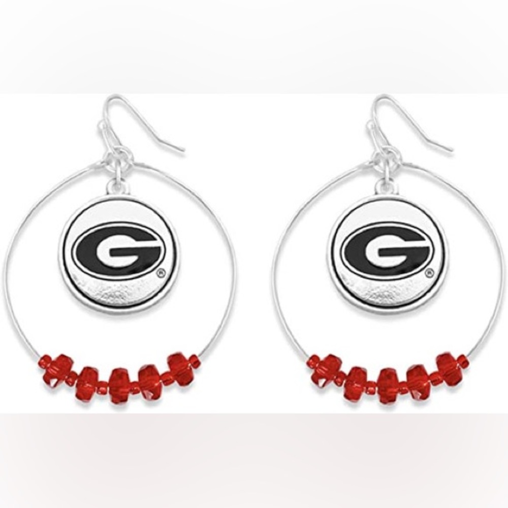 Georgia Bulldogs Chloe Earrings